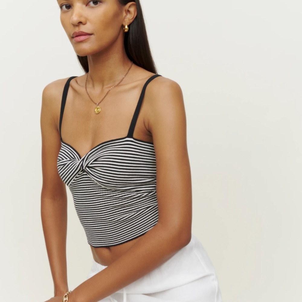 Reformation Lorenzo Cotton Sweater Tank